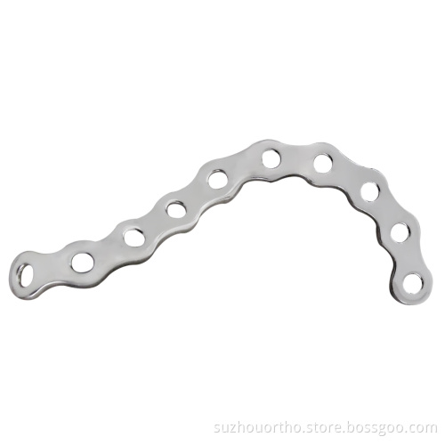 Pelvis Curved Reconstruction Plate (posterior column of the acetabulum)